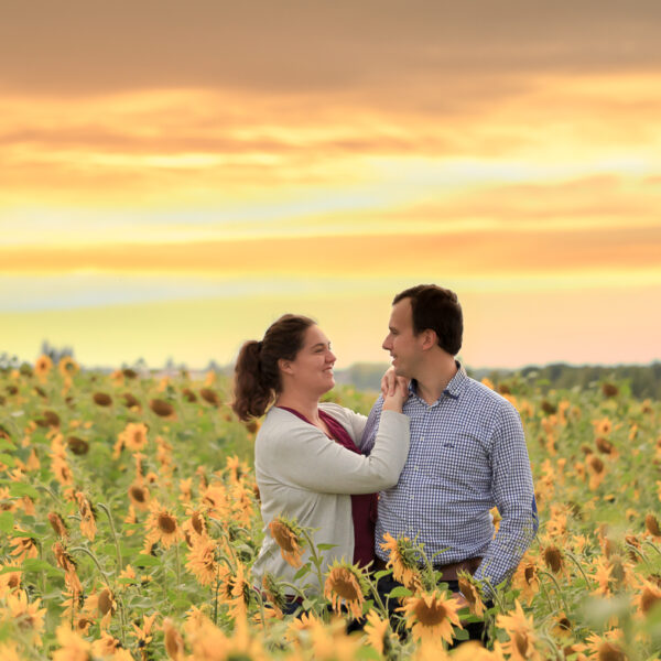 Fotoshoot met Daphne en Stijn in Zonnebeke