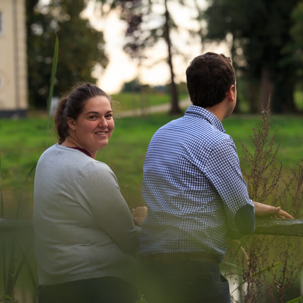 Fotoshoot met Daphne en Stijn in Zonnebeke