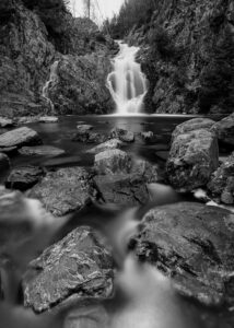 Waterval van de Bayehon