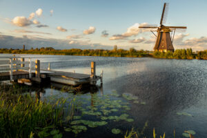 Kinderdijk Zonsondergang