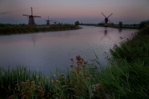 Kinderdijk Zonsondergang