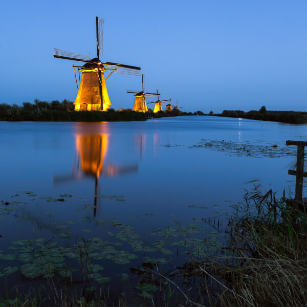 Kinderdijk Zonsondergang