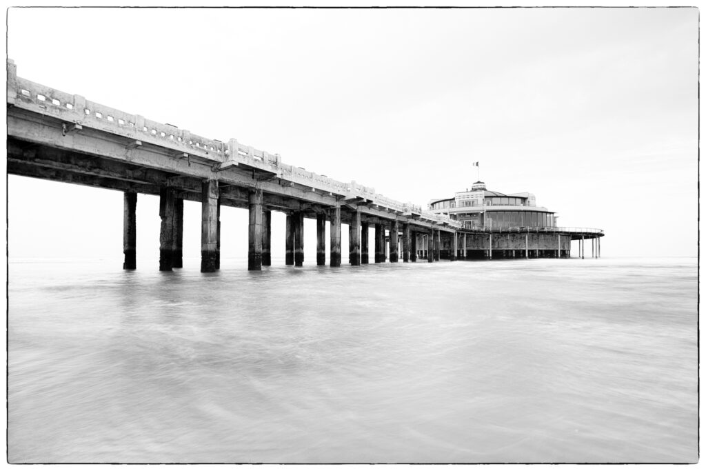 Fotografie Krist Hooghe Zwart Wit Pier Blankenberge