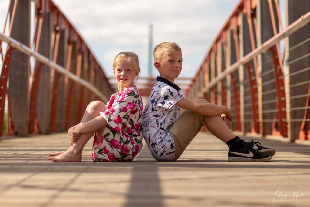 Familie Fotoshoot op Locatie - Balokken Wervik