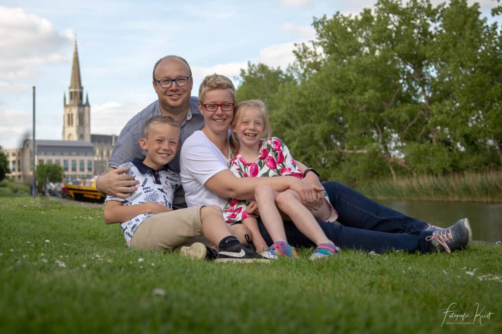 Familie Fotoshoot op Locatie - Balokken Wervik