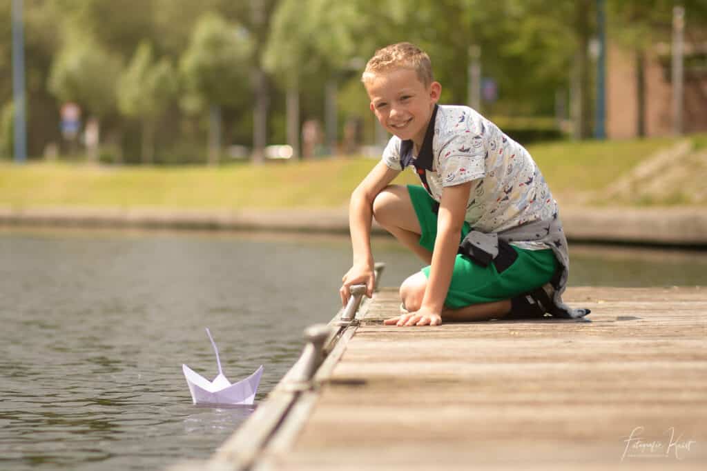 Gezins fotoshoot op locatie - Menen langs de Leie-