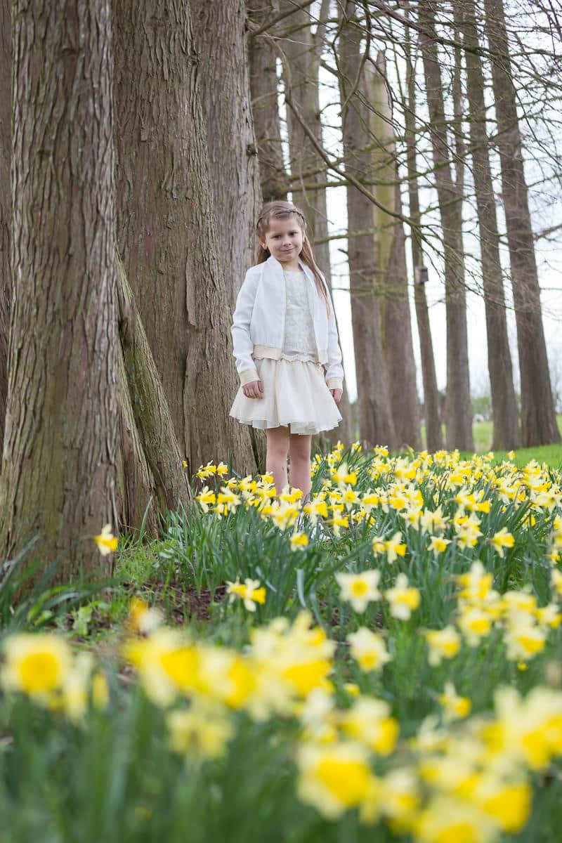 Communiefoto's Meisje Park Zonnebeke