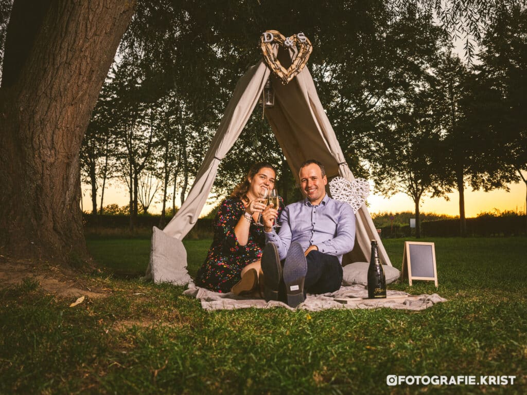 Styled Verlovingsshoot - Domein Bergelen te Gullegem