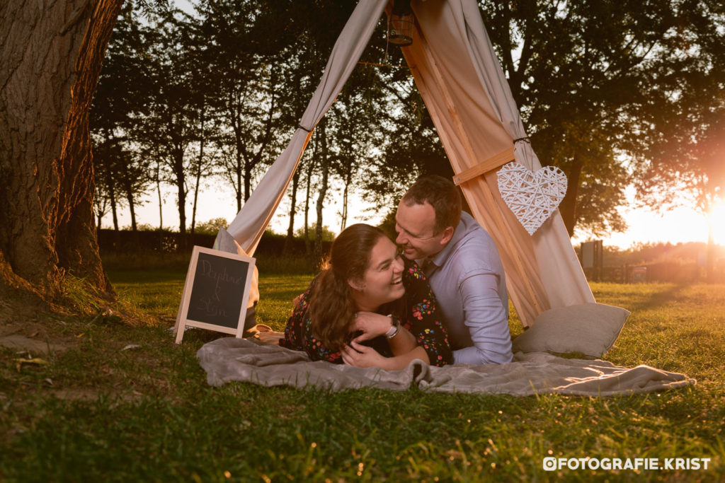 Styled Verlovingsshoot - Domein Bergelen te Gullegem