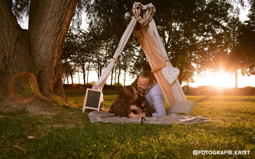 Styled Verlovingsshoot - Domein Bergelen te Gullegem