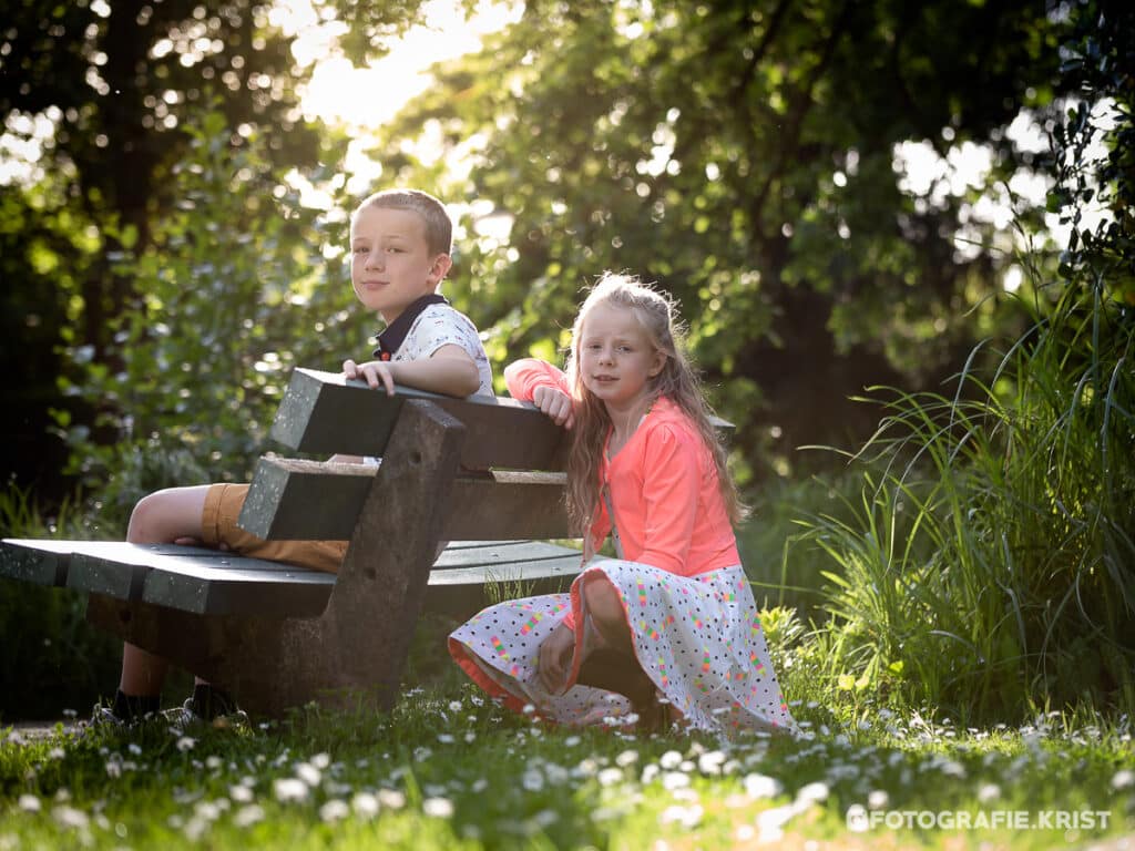 Sara & Mathias in het Bois de Boulogne