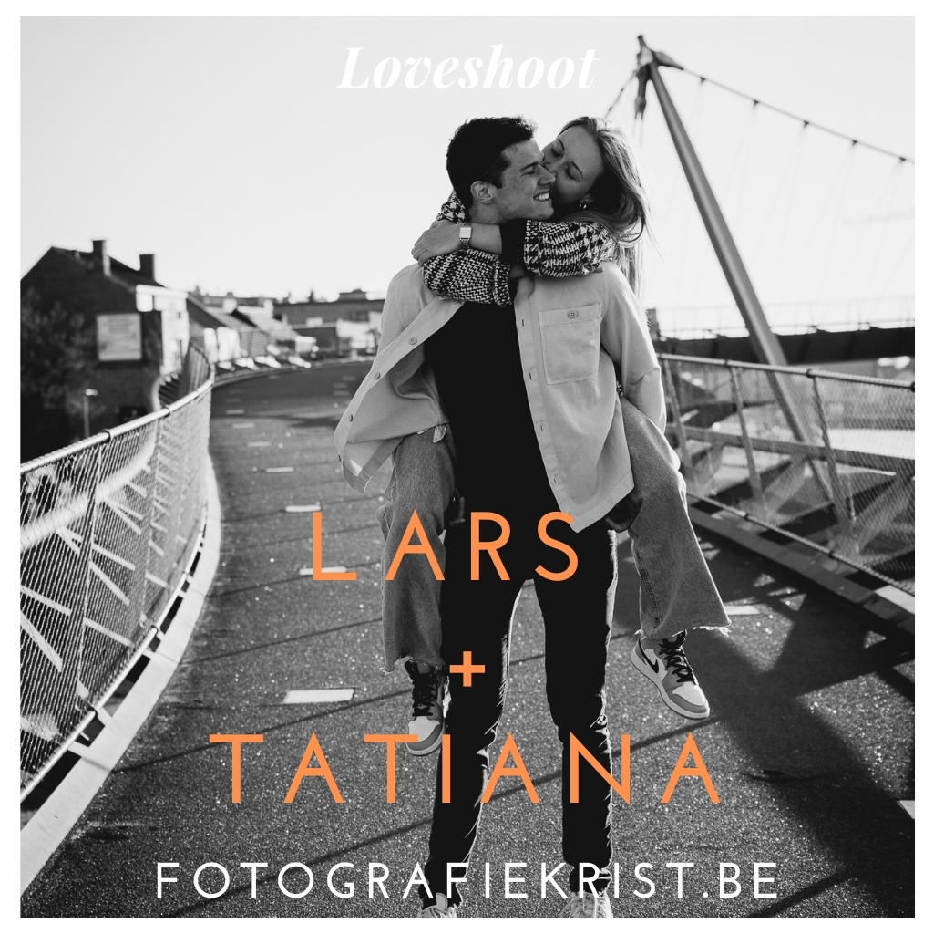 Lars & Tatyana Loveshoot fotolocatie Centrum Kortrijk
