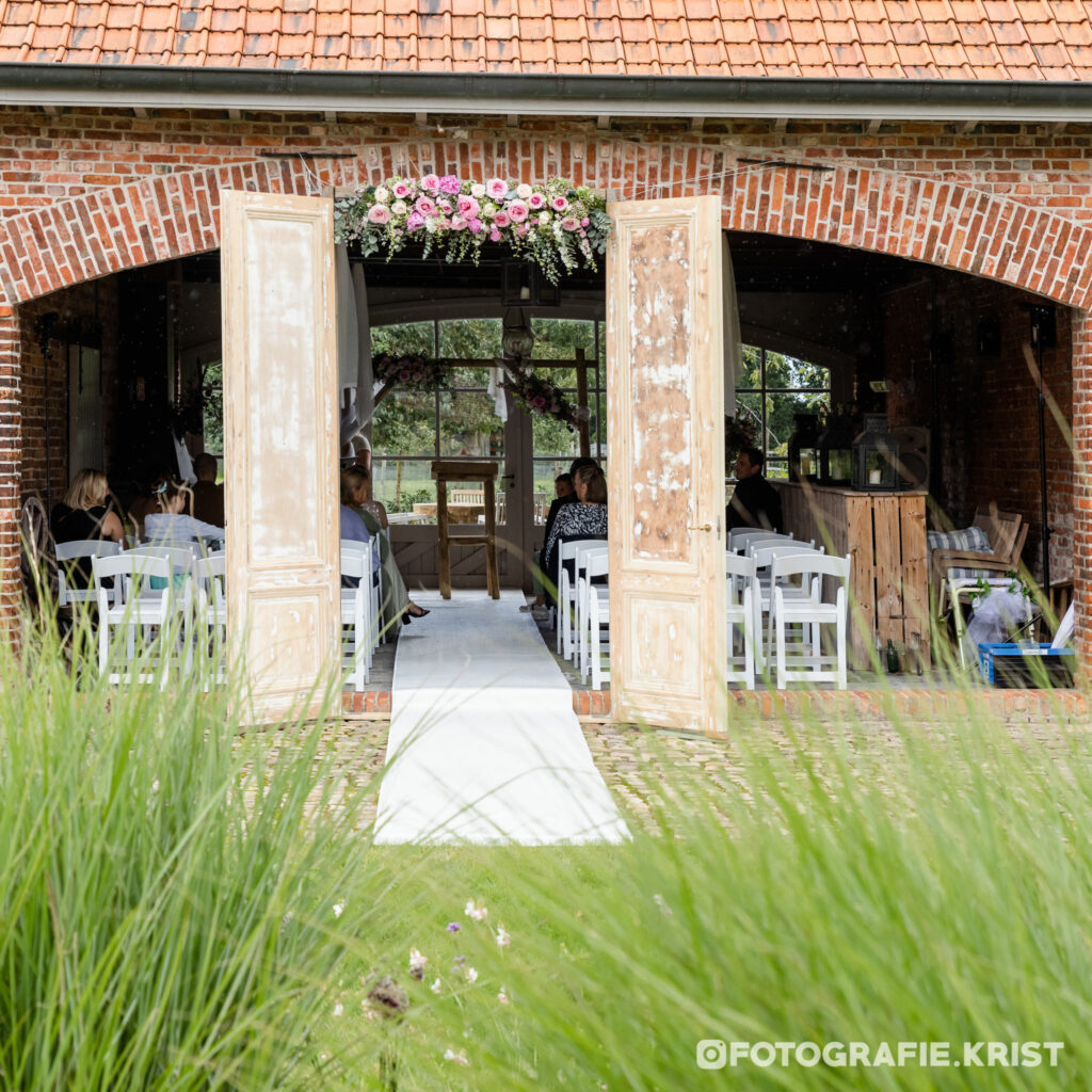 Huwelijk Julie & Mitch - Fotografie Krist - Spegelhof Wervik