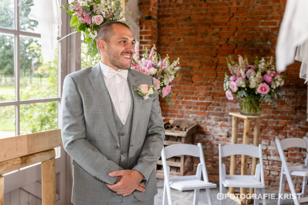 Huwelijk Julie & Mitch - Fotografie Krist - Spegelhof Wervik