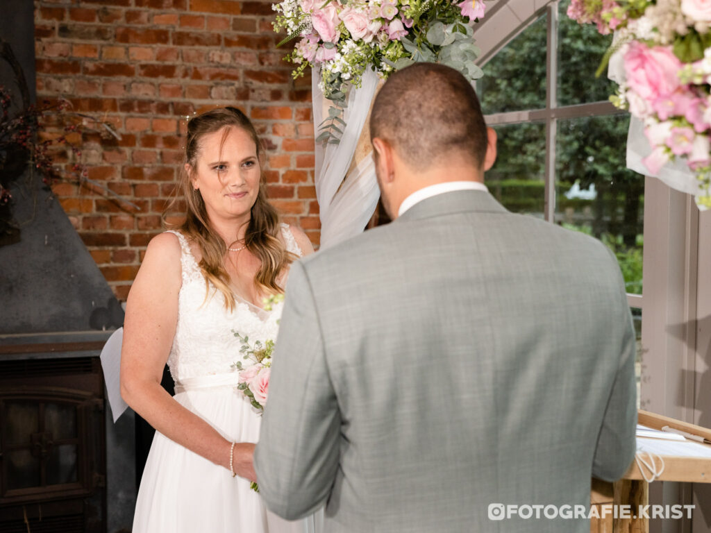 Huwelijk Julie & Mitch - Fotografie Krist - Spegelhof Wervik