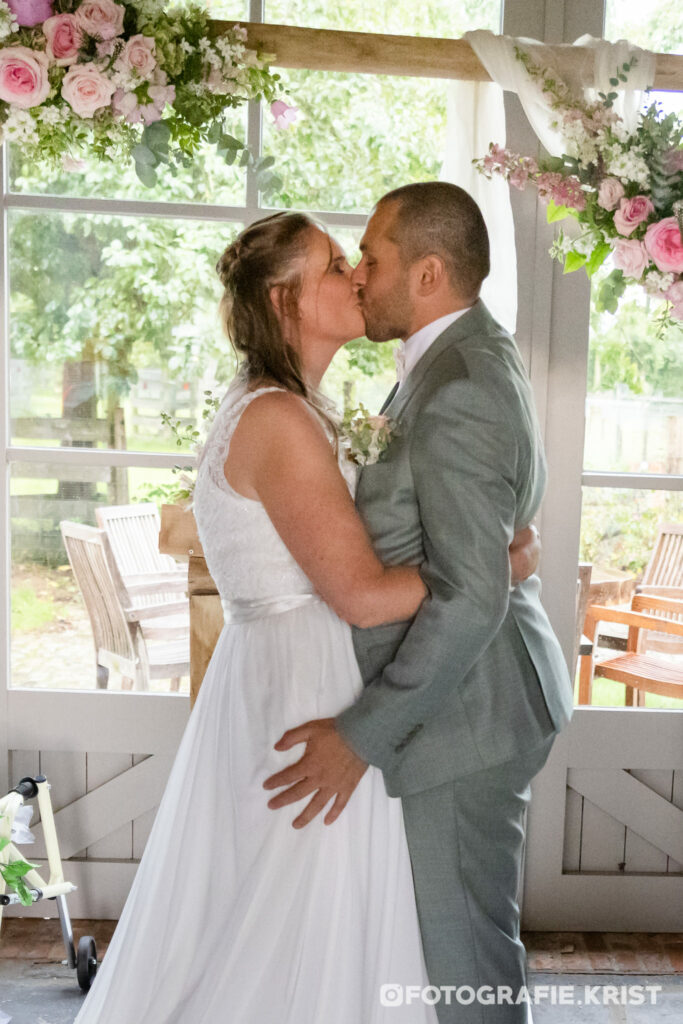 Huwelijk Julie & Mitch - Fotografie Krist - Spegelhof Wervik