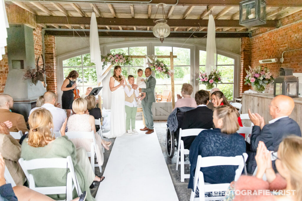 Huwelijk Julie & Mitch - Fotografie Krist - Spegelhof Wervik