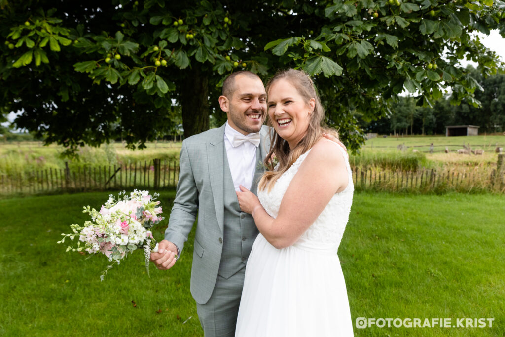 Huwelijk Julie & Mitch - Fotografie Krist - Spegelhof Wervik