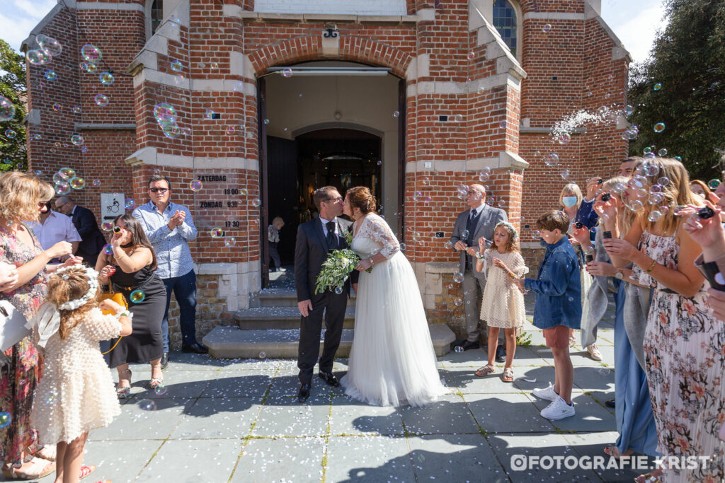 Huwelijksreportage - FotografieKrist - de Panne - Oblatenkapel