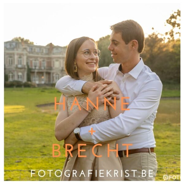 Loveshoot Hanne & Brecht - Domein Wallemote Izegem - Fotografie Krist