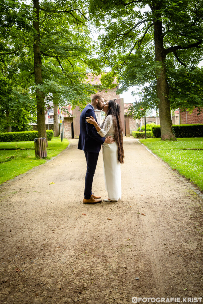 Huwelijk Zonnebeke Kasteelpark FotografieKrist