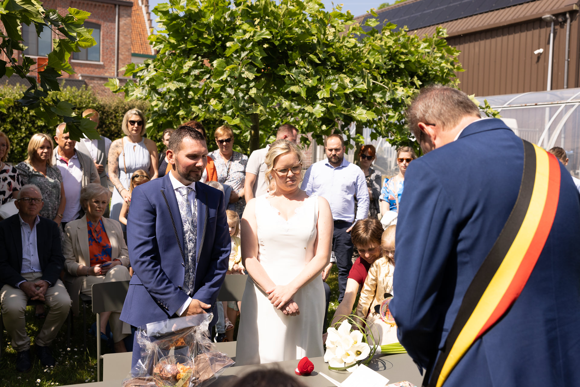 Huwelijk Stadhuis Wervik Cedric & Vanessa