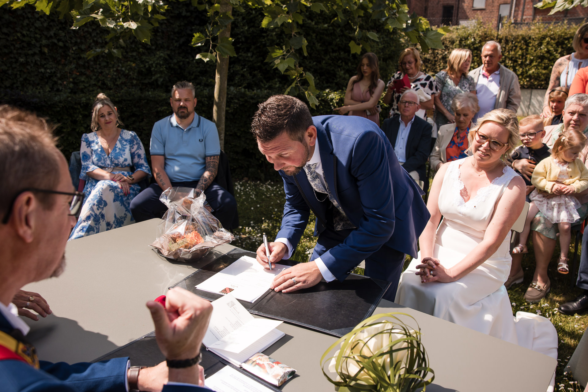 Huwelijk Stadhuis Wervik Cedric & Vanessa