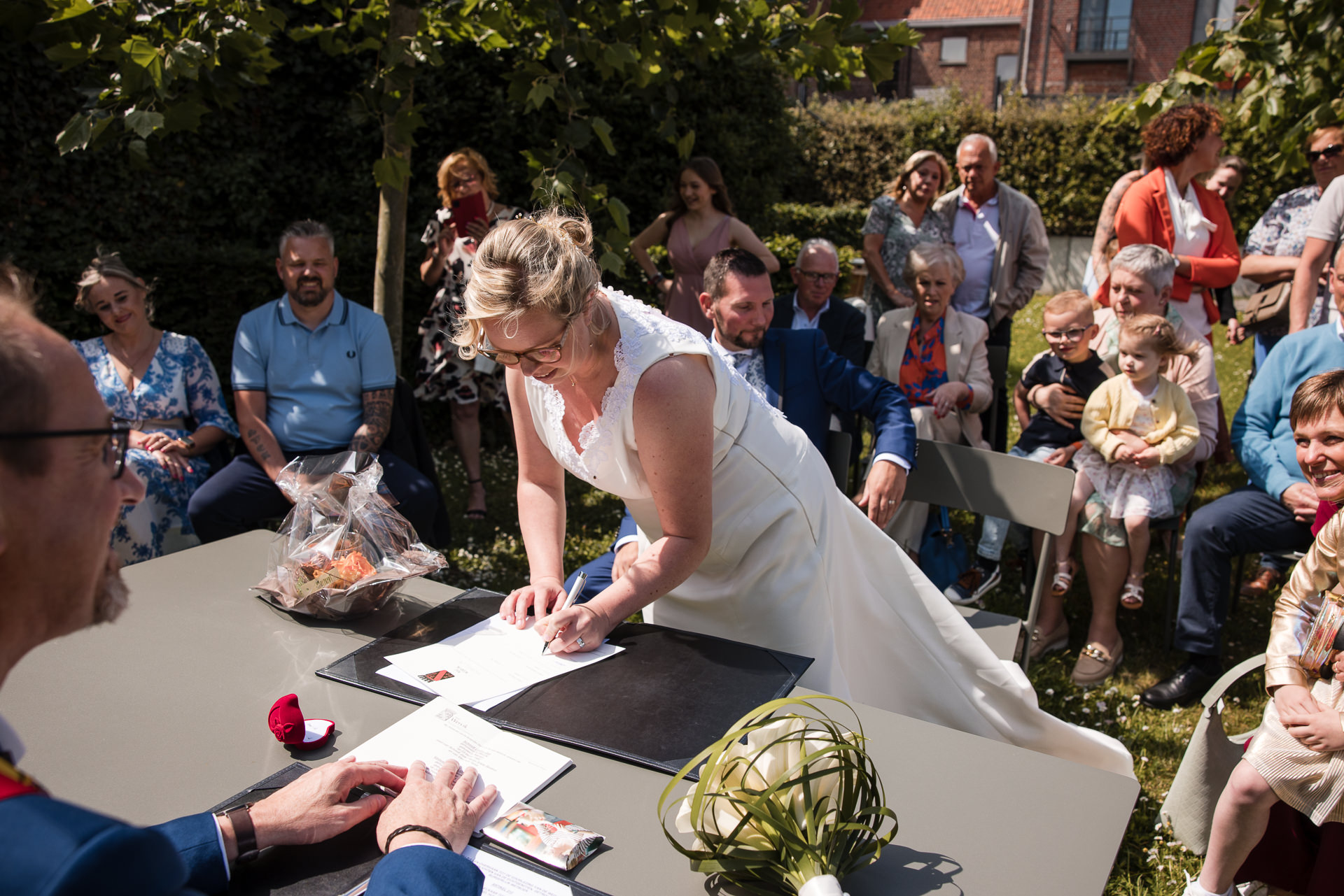 Huwelijk Stadhuis Wervik Cedric & Vanessa