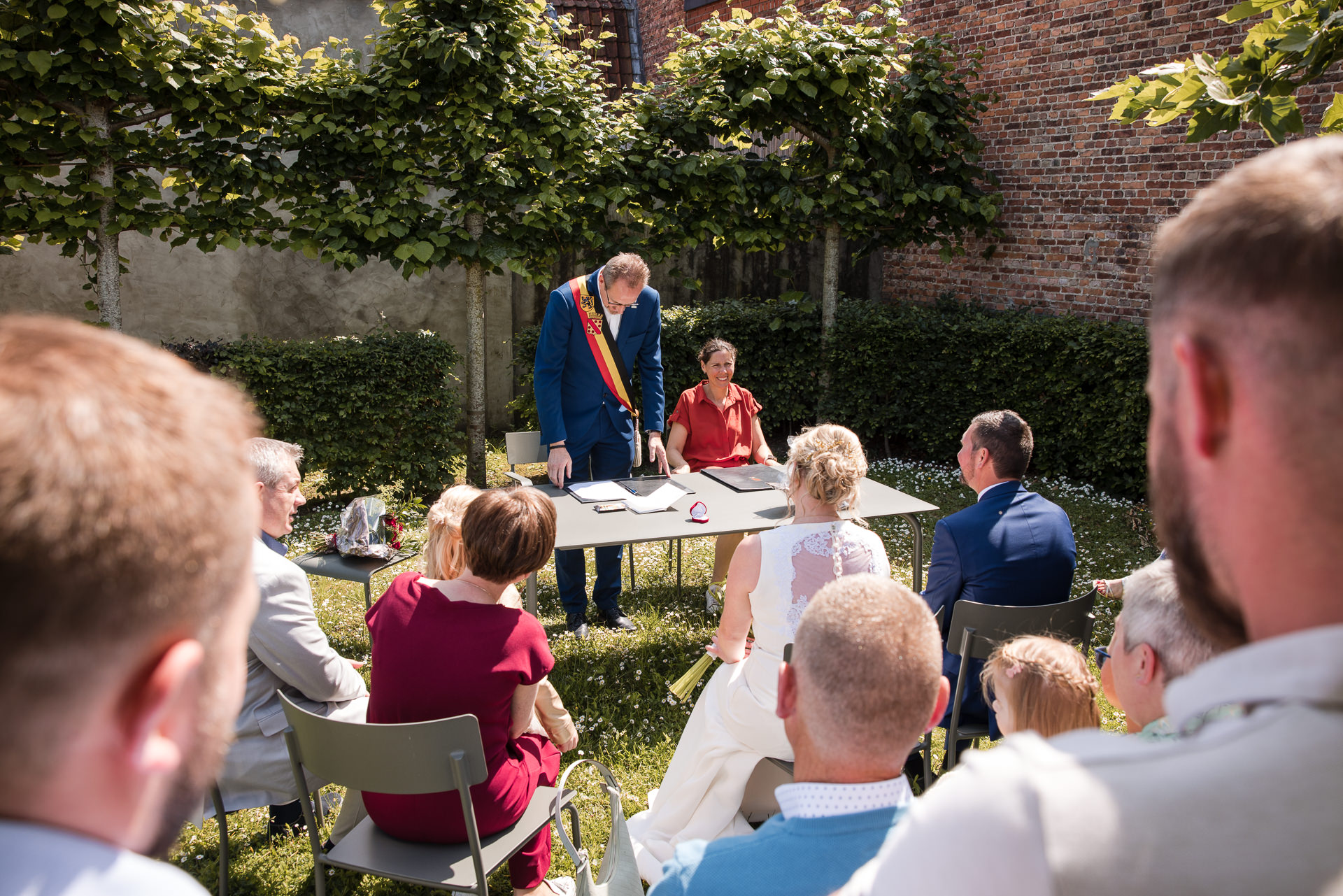 Huwelijk Stadhuis Wervik Cedric & Vanessa