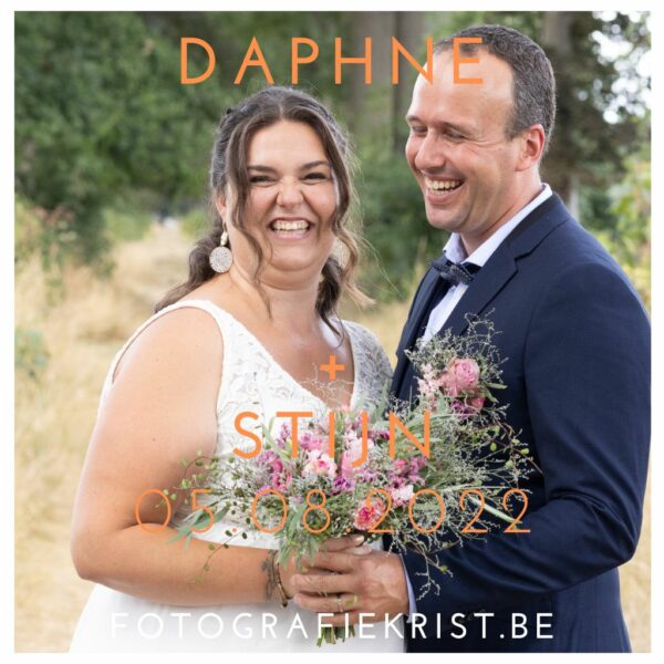 Dapahne & Stijn Huwelijksfotograaf Waregem
