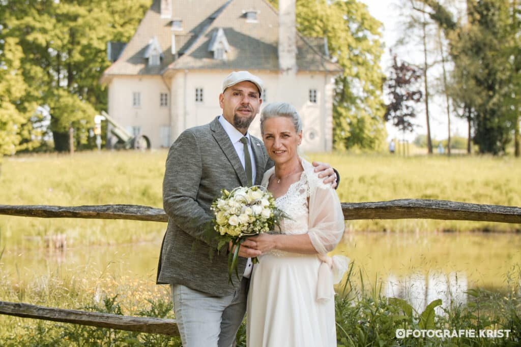 Huwelijk Sofie&Yourick Fotolocatie Kasteelpark Zonnebeke - FotografieKrist