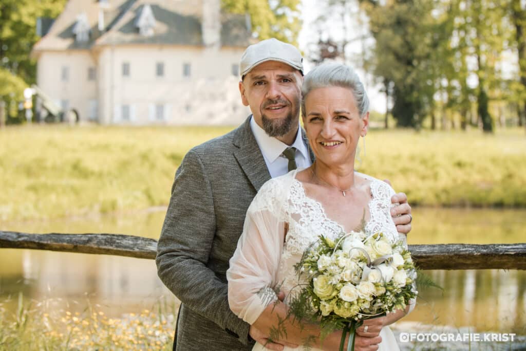 Huwelijk Sofie&Yourick Fotolocatie Kasteelpark Zonnebeke - FotografieKrist