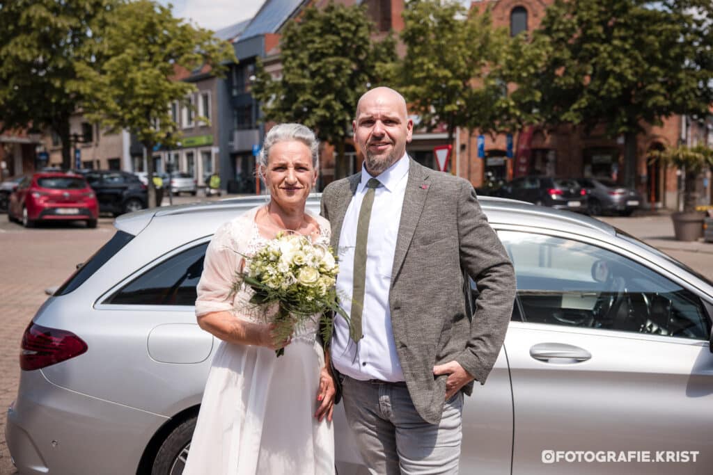 Huwelijk Sofie&Yourick Stadhuis Wervik FotografieKrist