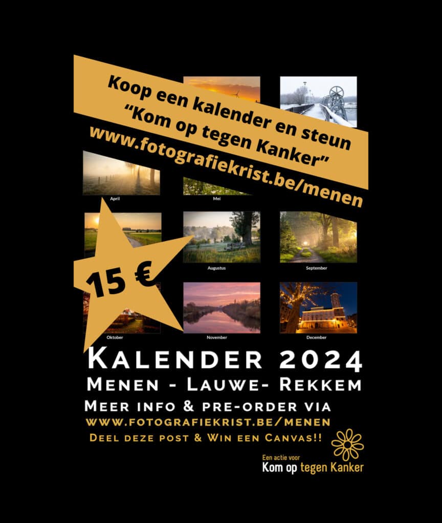 Kalender 2024 - 8930 Menen Lauwe Rekkem