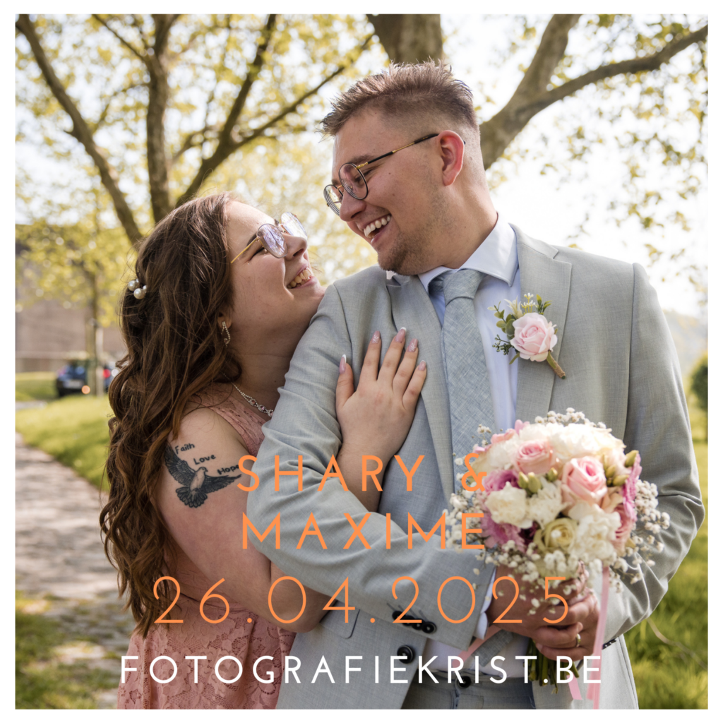 FotografieKrist Huwelijk Shary Maxime Huwelijk